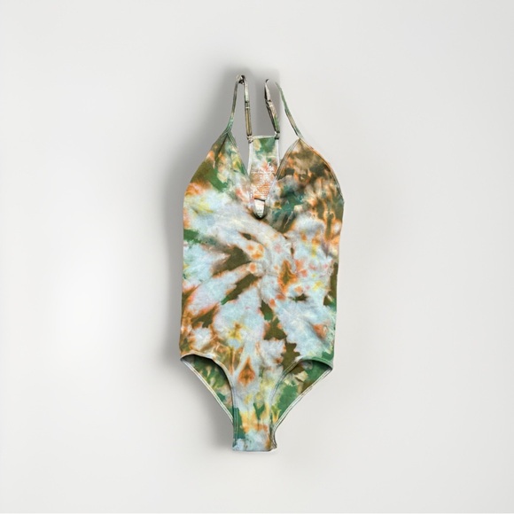 Free People Tops - 62. Free People Hand Tie Dyed Move Along Bodysuit Seamless One-Piece in XS/S